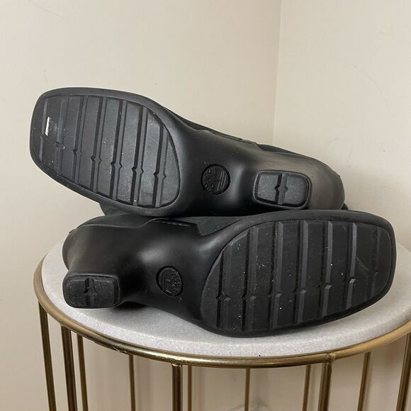 Timberland Women’s Uptown Tall Black Nubuck Leather Boots Style 98367 Sz.9.5 - Picture 11 of 15